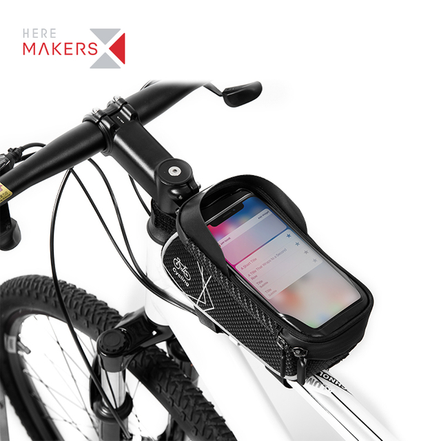 Waterproof Cycling Front Bicycle Handlebar Phone Bag