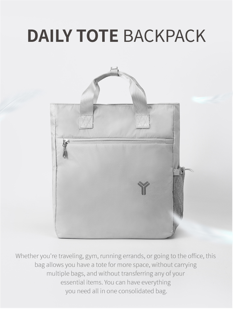 Tote backpack 1