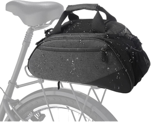 Cycling Bike Carrier Backseat Storage Trunk Pannier Rear Seat Bag 