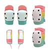 Comfortable 6pcs Wrist Elbow Knee Pads Kit Ice/roller Skating Pads Protective Gear for Kids