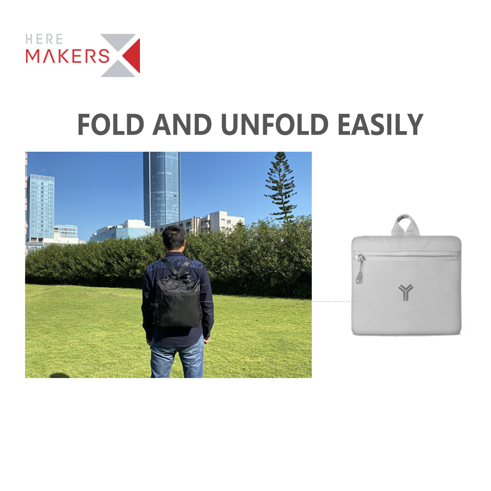 Foldable Tote Backpack In 2 Ways To Use